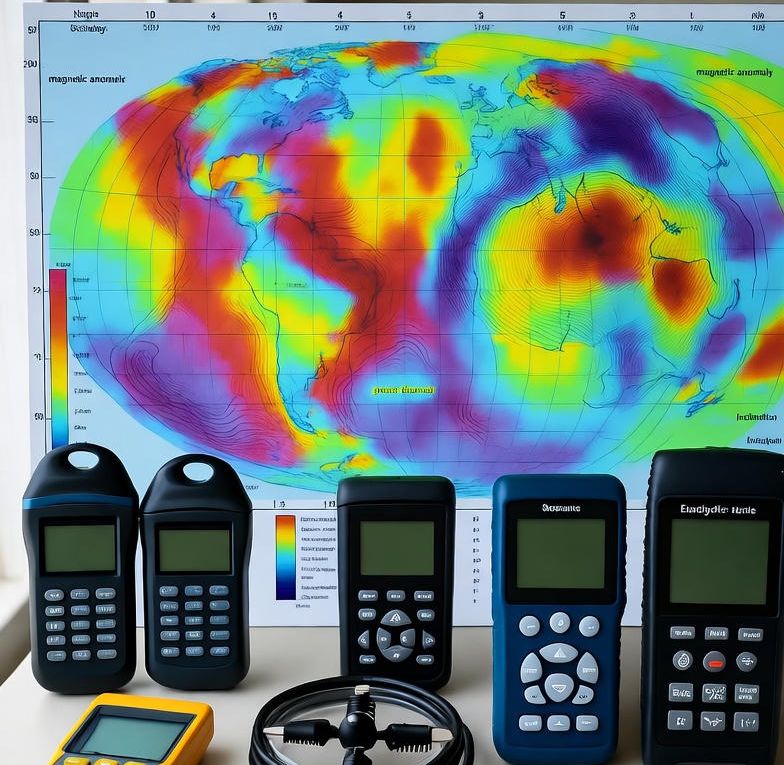 اصول پایه مغناطیس زمین برای گرادیومتری